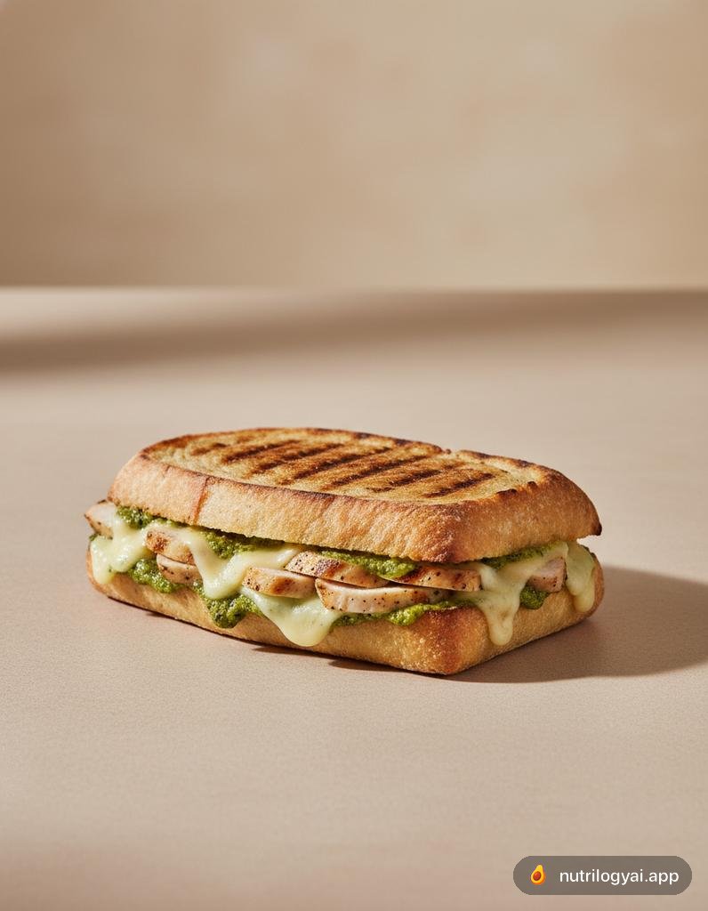Hähnchen-Pesto-Panini