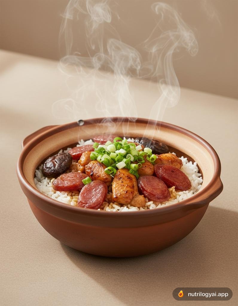 砂锅鸡饭