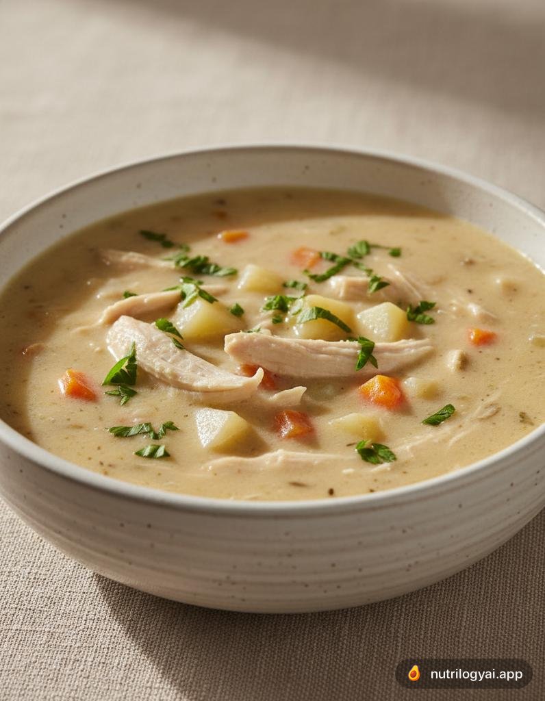 Hühnercremesuppe
