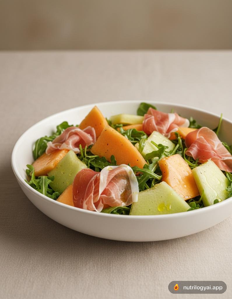 Melon Prosciutto Salad