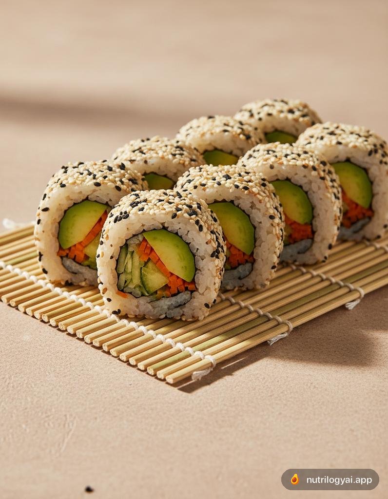 Sushi di riso integrale