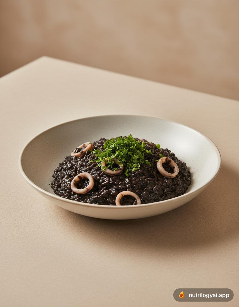Risotto al Nero (Risotto al Nero di Seppia)