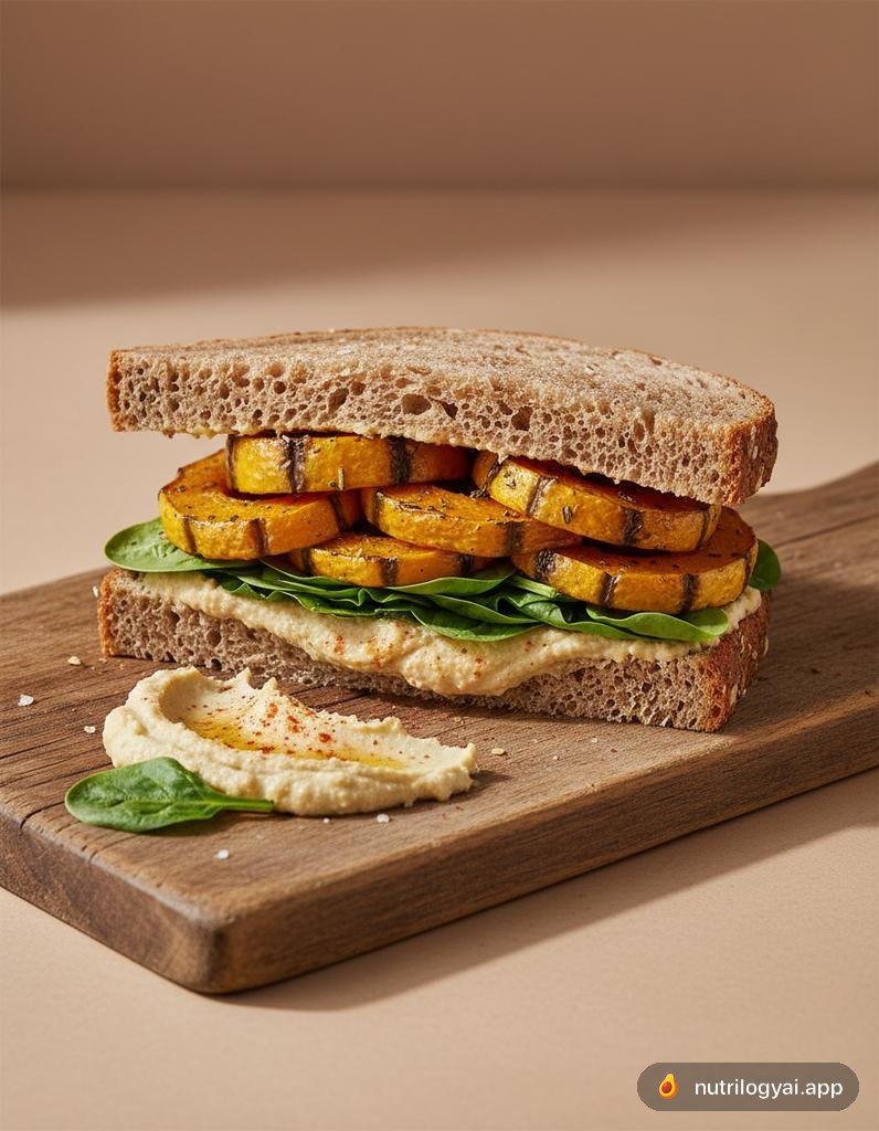 Roasted Squash Sandwich