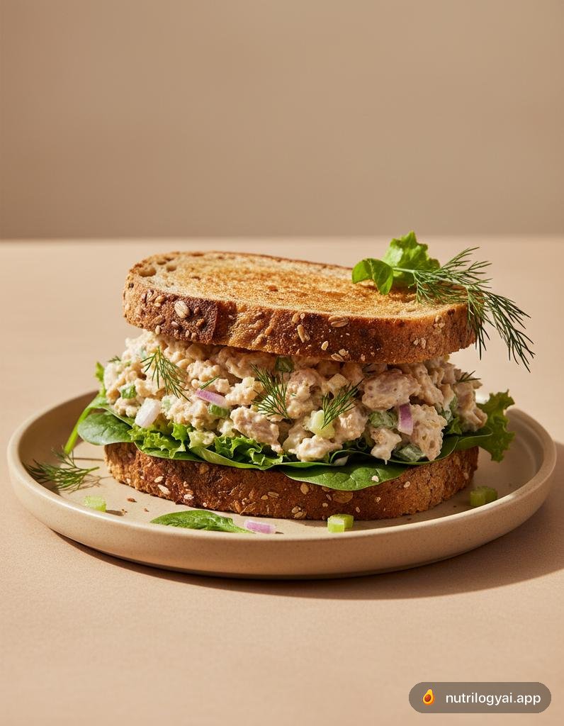Tempeh Salad Sandwich