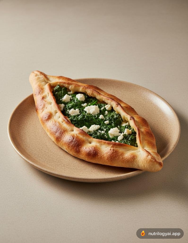 Pide with Spinach