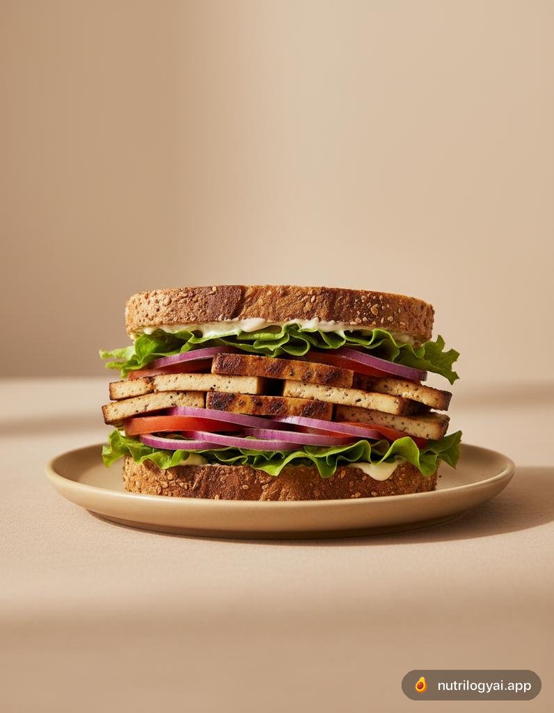 Smoked Tofu Sandwich