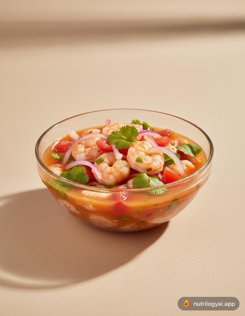 Ceviche di Gamberi Ecuadoriano