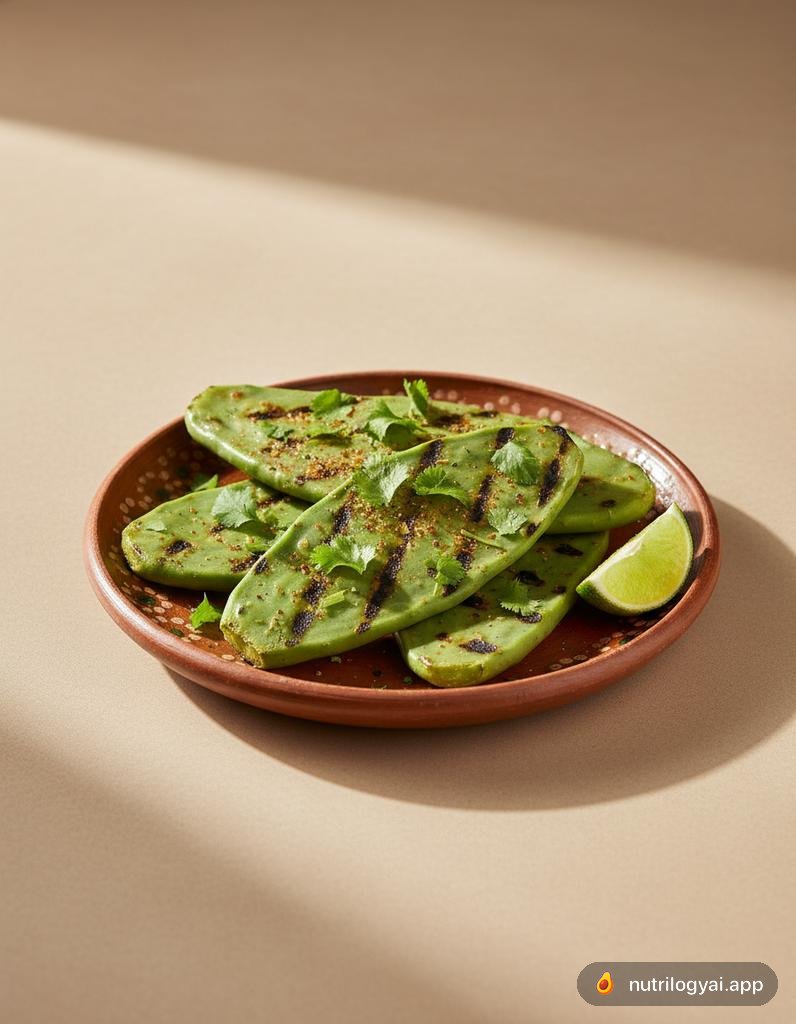 Nopales grillés