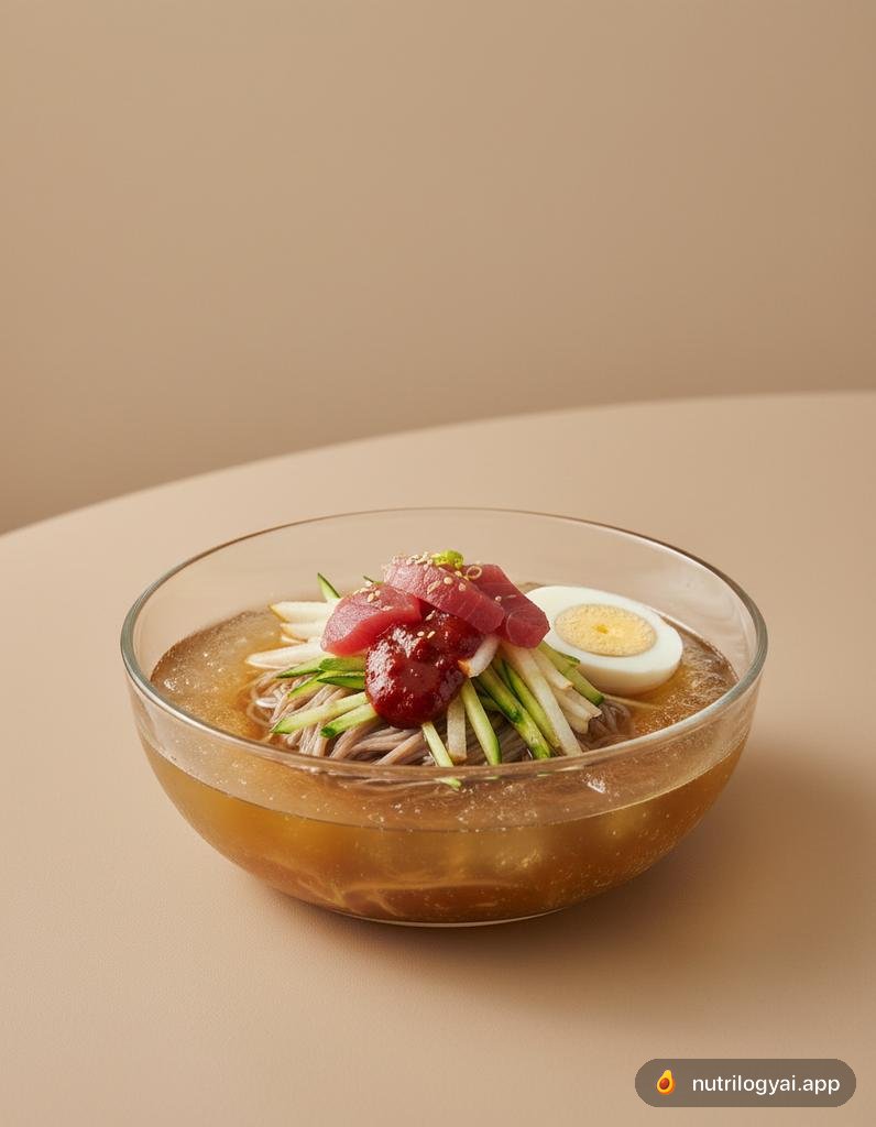 Hoe Naengmyeon (Cold Noodles with Raw Fish)