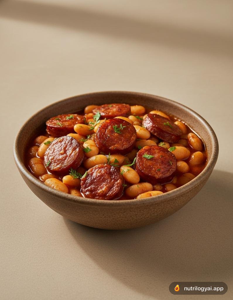 Beans with Sausages (Fasole cu Cârnați)