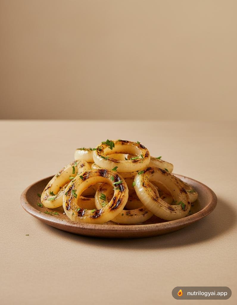 Gegrillte Zwiebelringe
