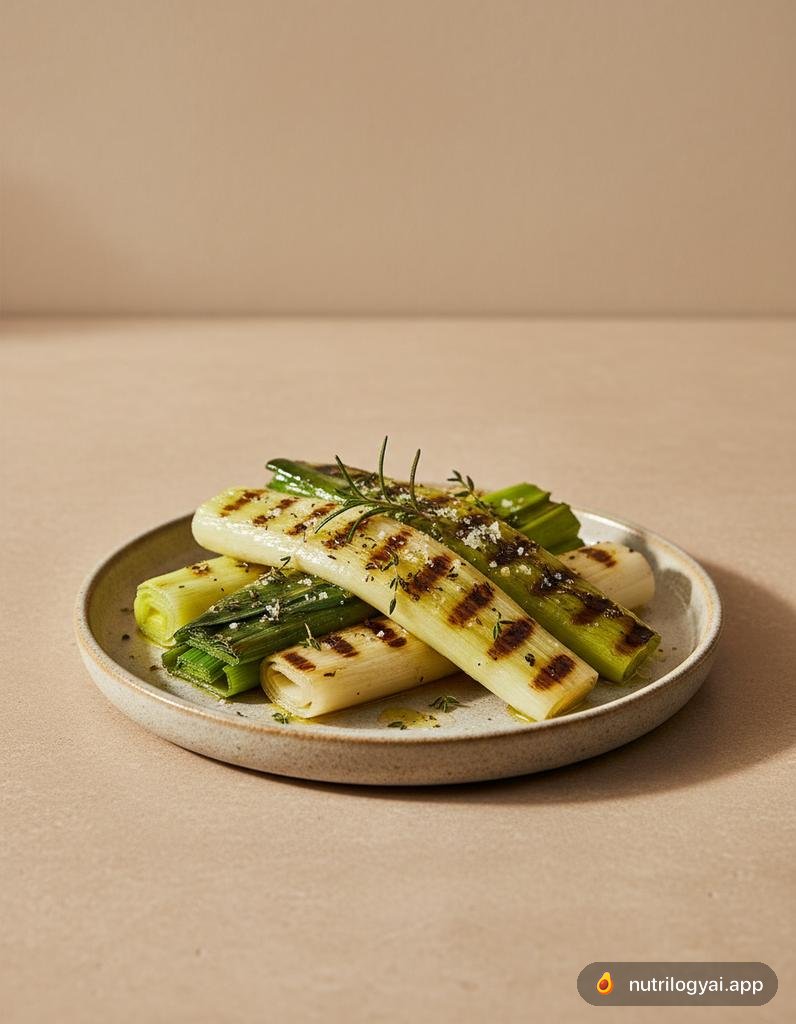 Poireaux grillés