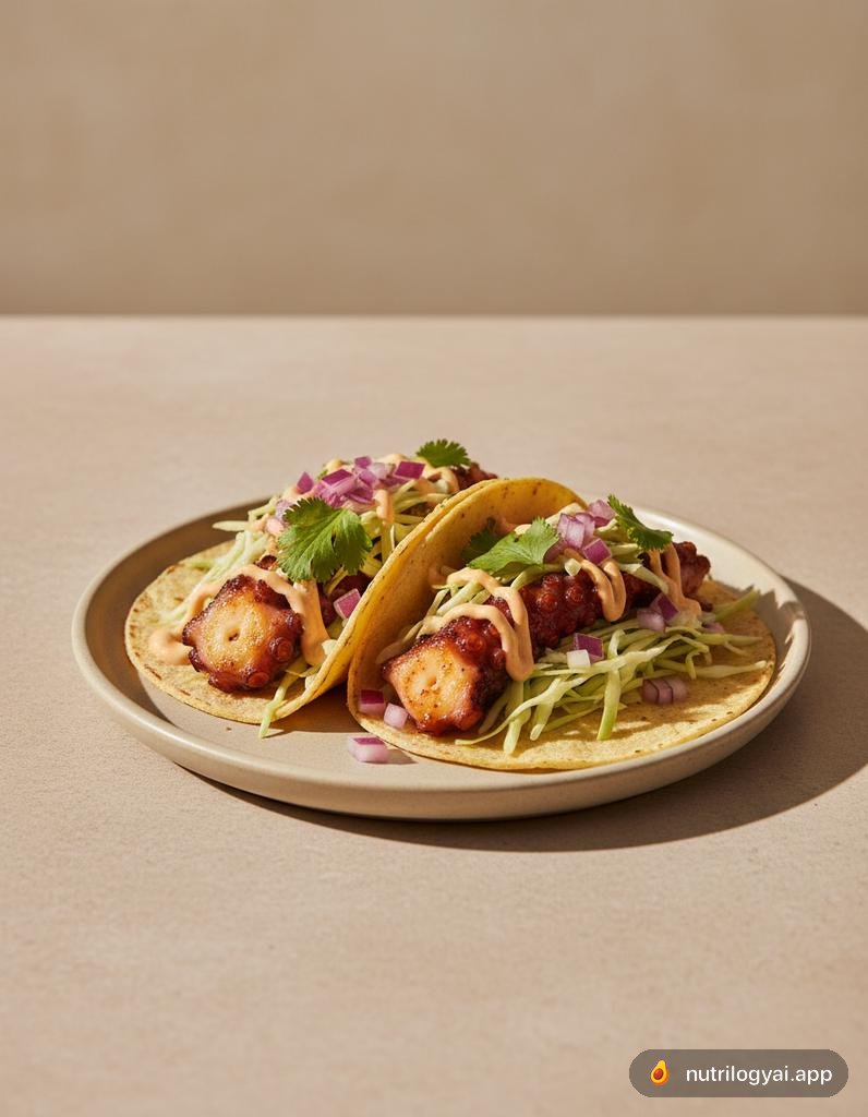 Tacos z ośmiornicą