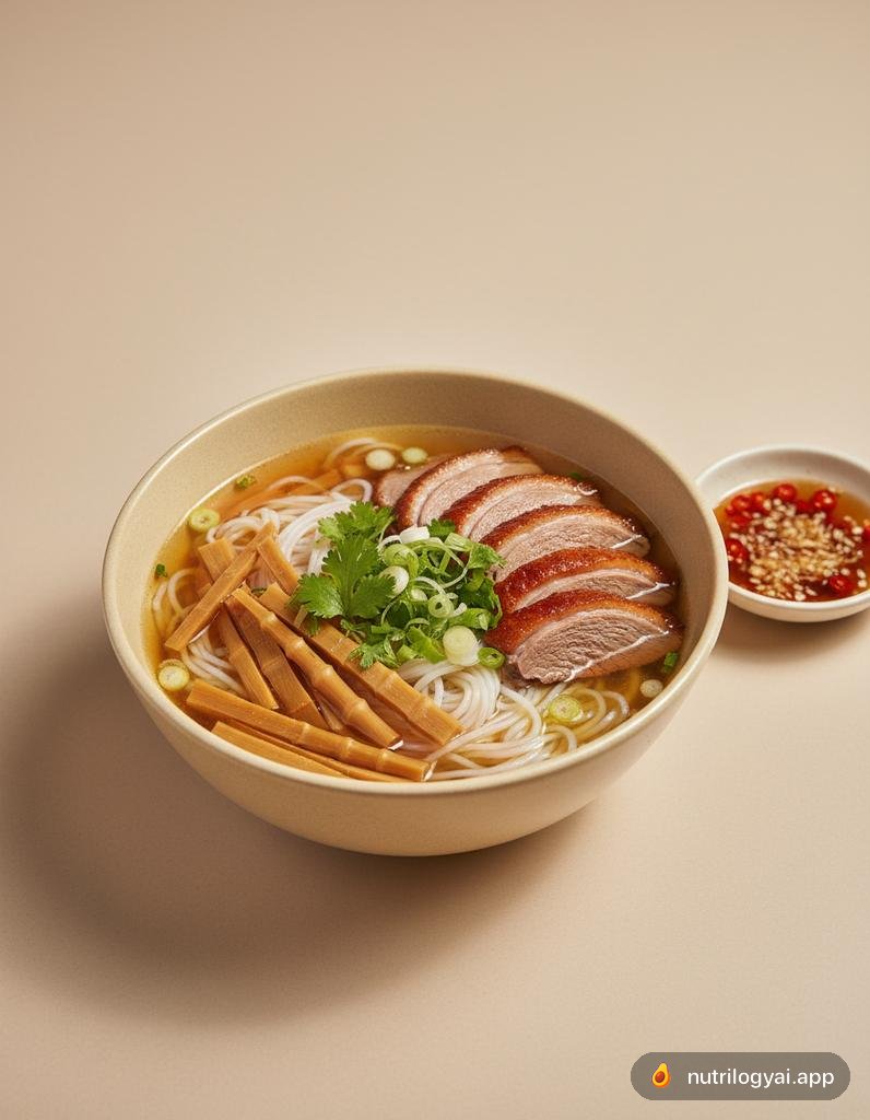 越南鸭肉竹笋米粉汤