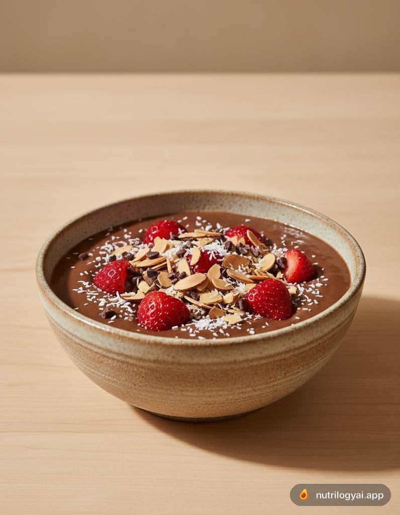Tazón de Smoothie de Cacao