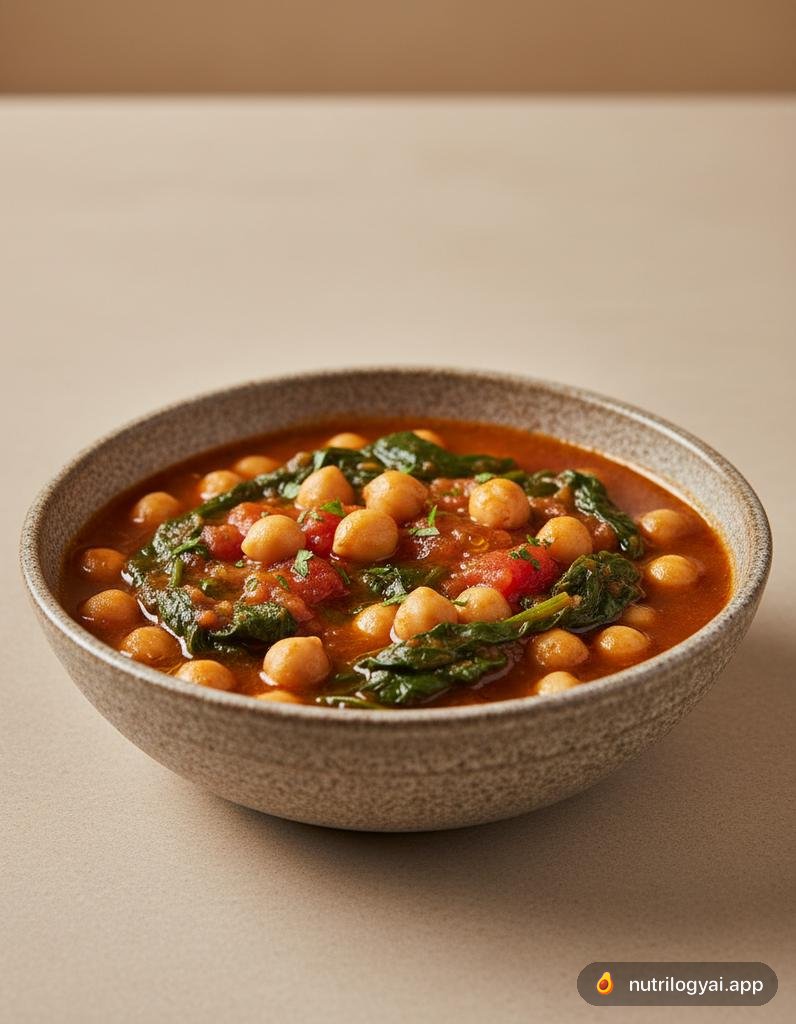 Spinach and Chickpea Stew