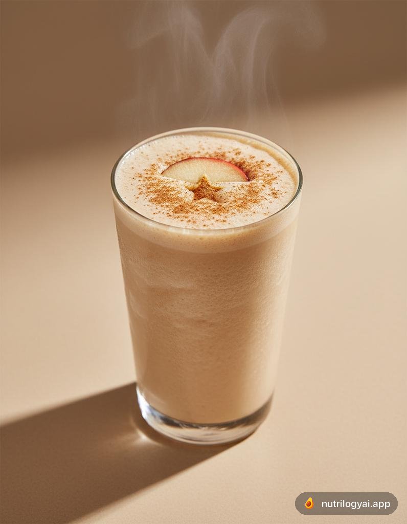 Licuado de Manzana y Canela
