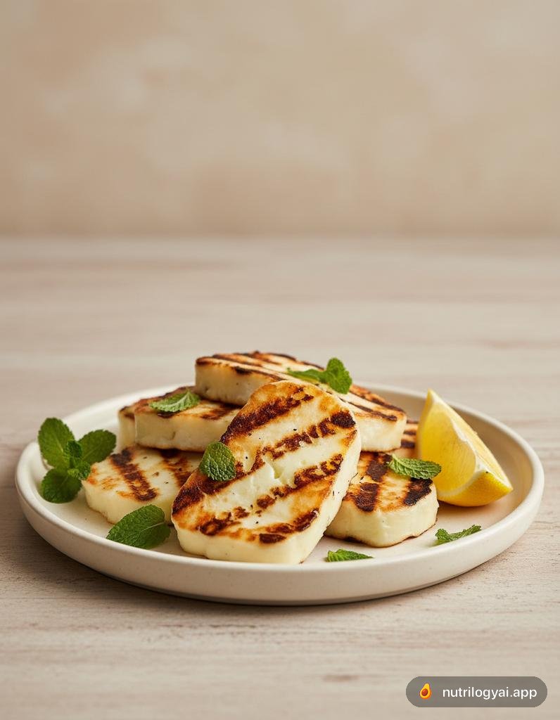 Gegrillter Halloumi