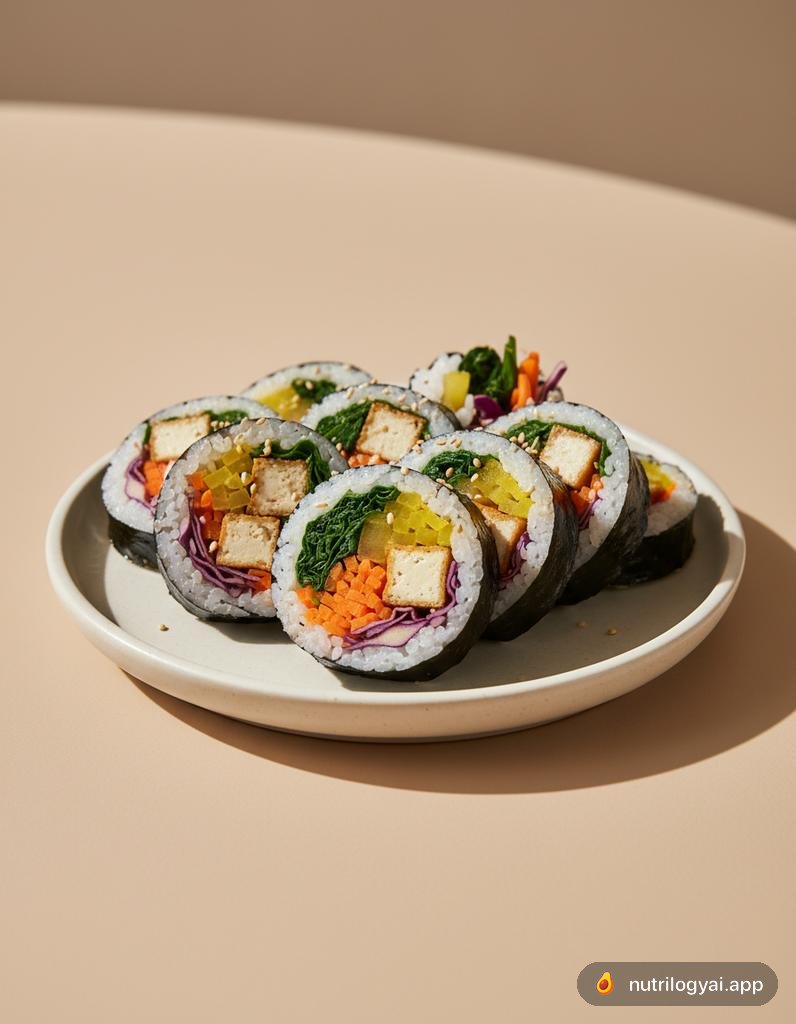 Vegetarian Gimbap