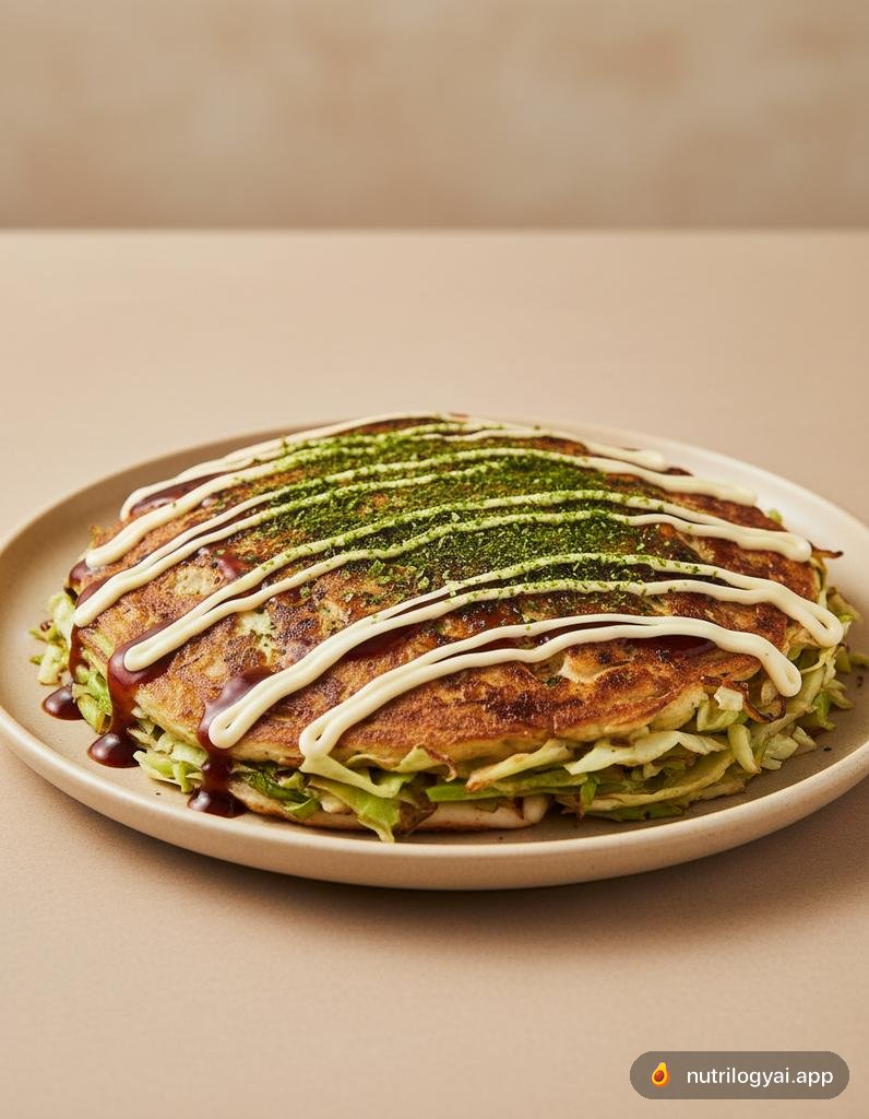 Vegetarian Okonomiyaki