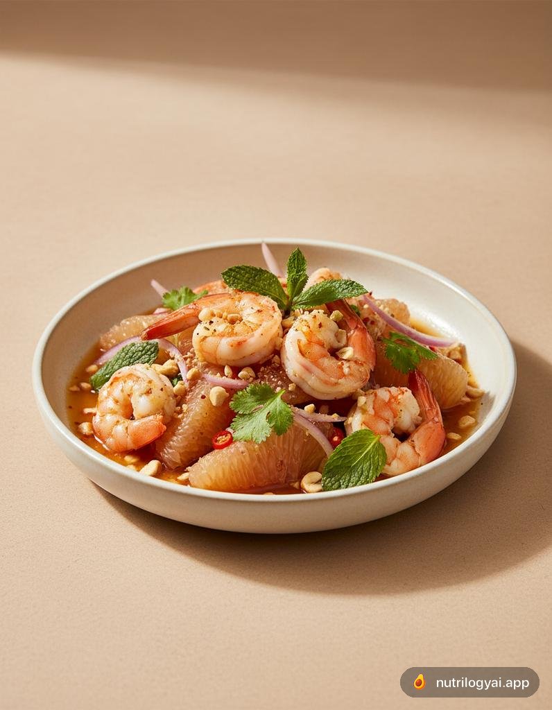 Salade de pomélo (Yam Som-O)