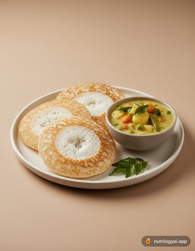 Appam with Stew