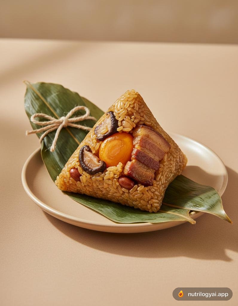 Zongzi (Herzhafter Knödel aus Schweinefleisch und Reis)