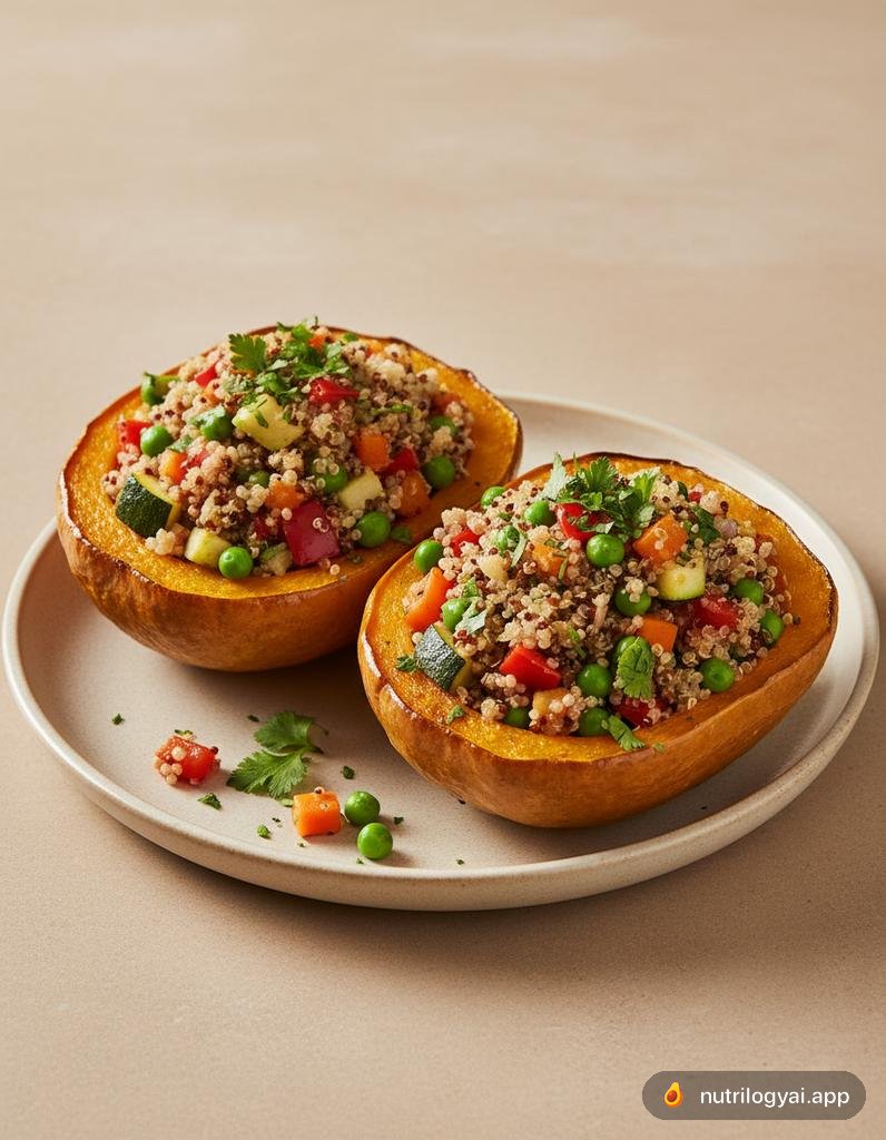 Quinoa Stuffed Squash