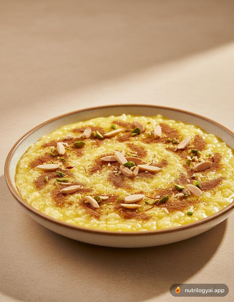 Sholeh Zard (Puding Nasi Saffron Persia)
