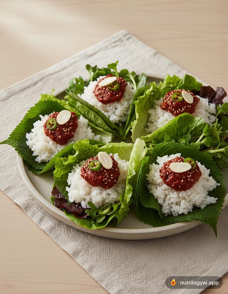 Ssambap (Korean Lettuce Wraps)