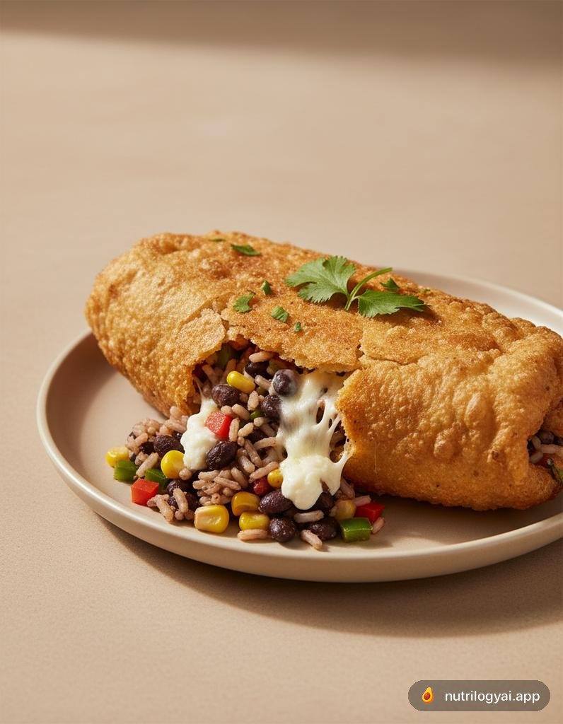 Vegetarian Chimichanga