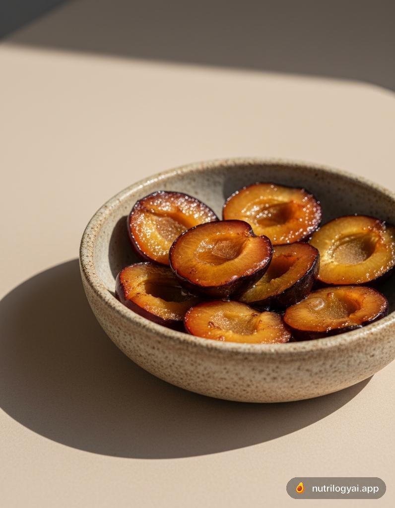 Roasted Plums