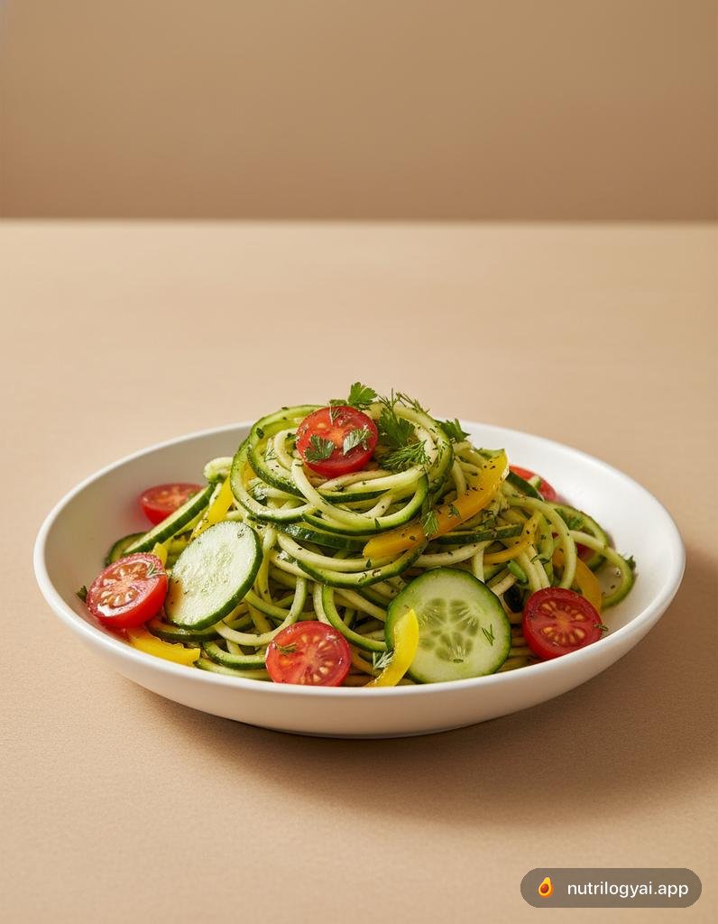 Zoodles Salat