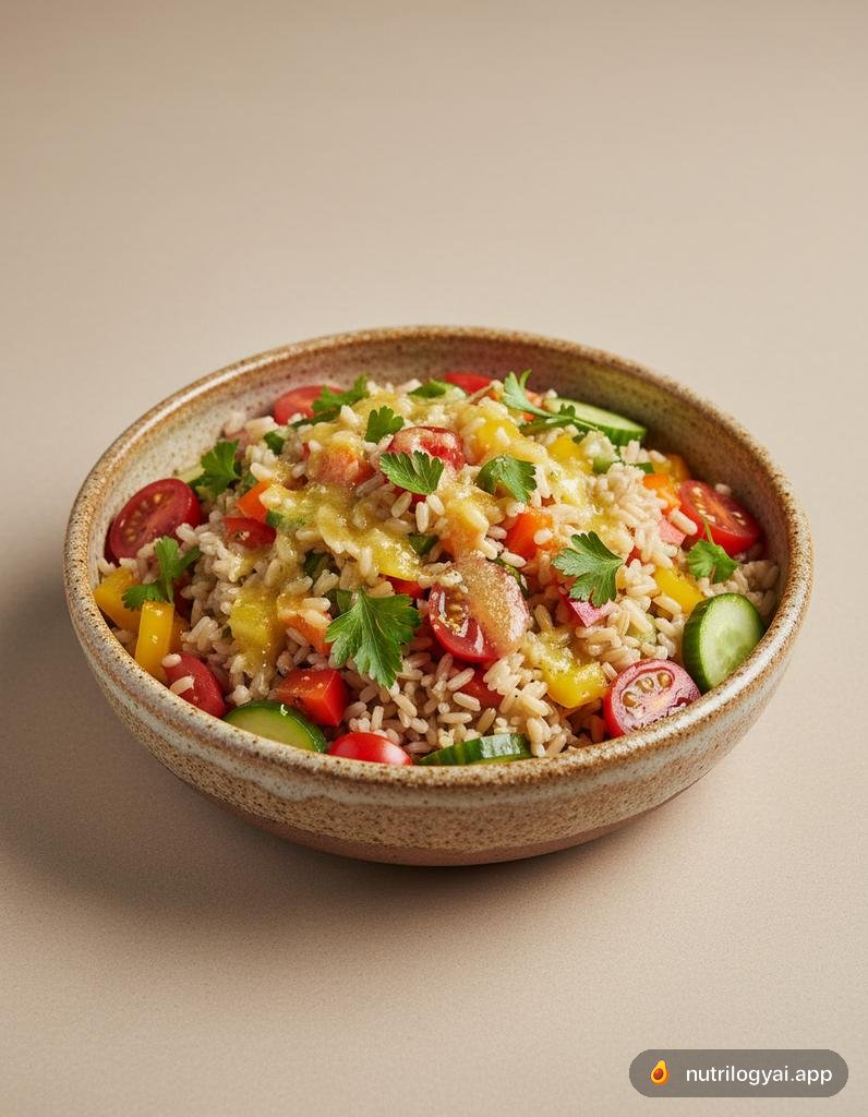 Insalata di riso integrale