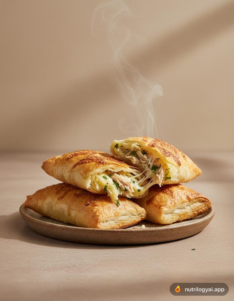 Gebackener Hähnchen-Brik