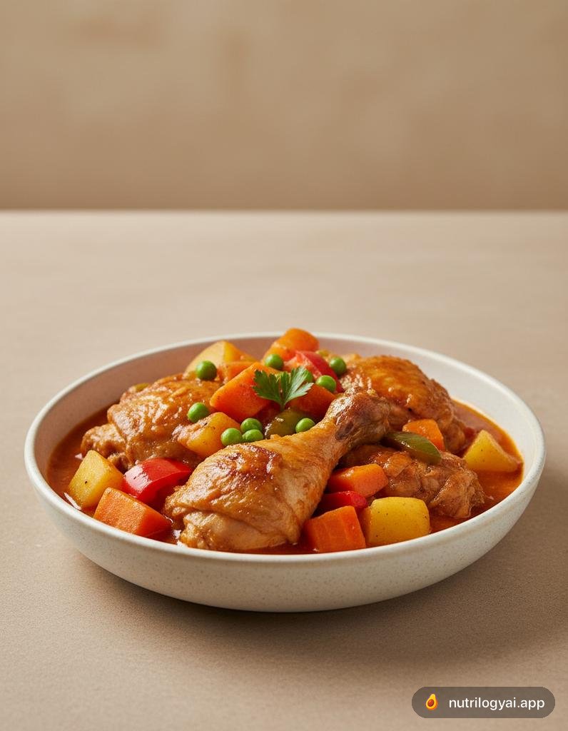 Hähnchen-Fritada