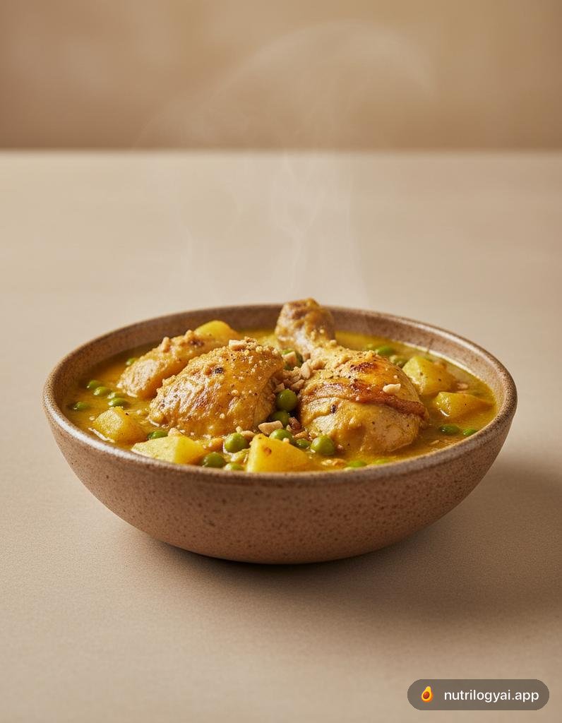 Pollo al Maní (Bolivianischer Erdnuss-Hühnereintopf)