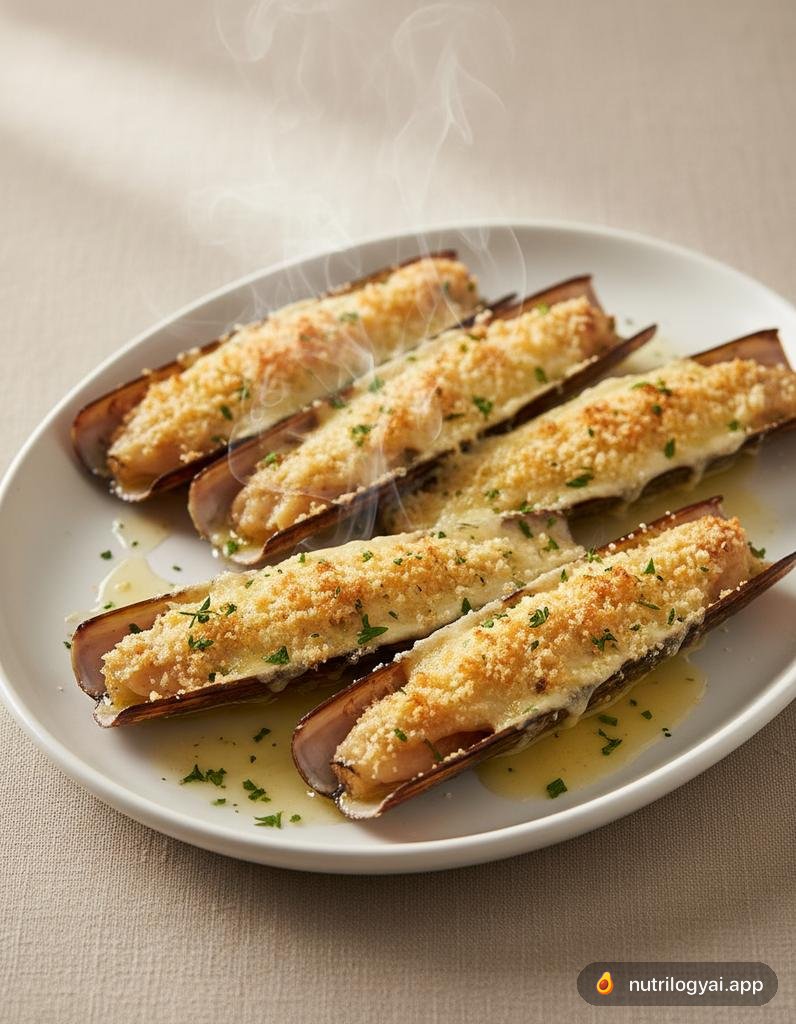 Machas à la Parmesana