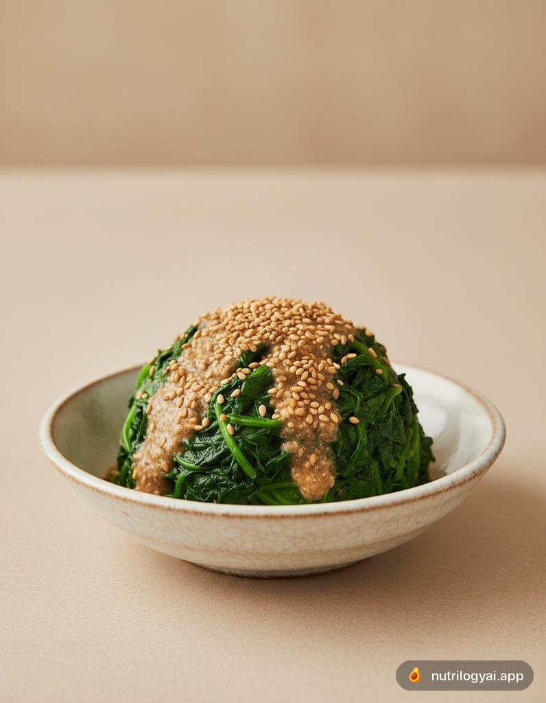 Goma-ae (Spinach with Sesame Dressing)