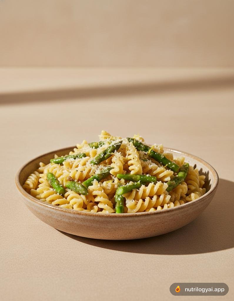 Gemelli with Asparagus
