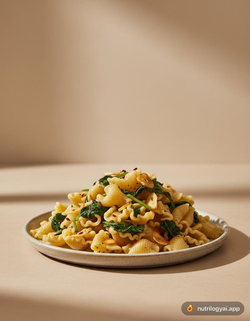 Campanelle with Spinach