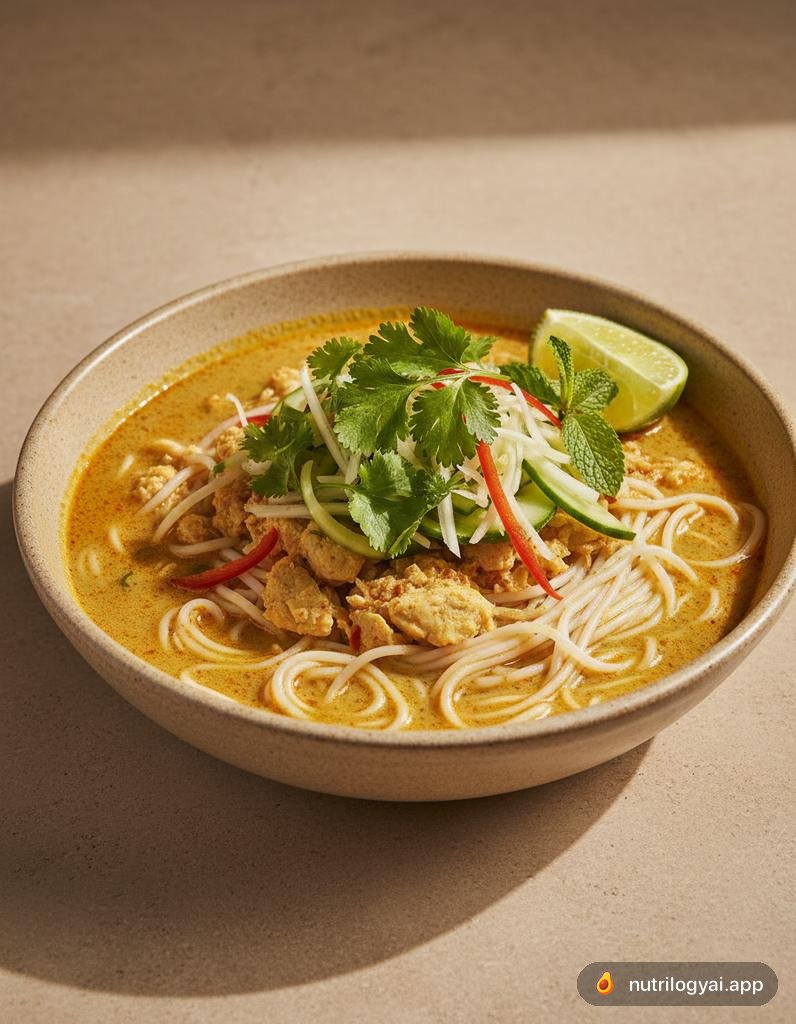 Nom Banh Chok (Khmer Noodle Soup)