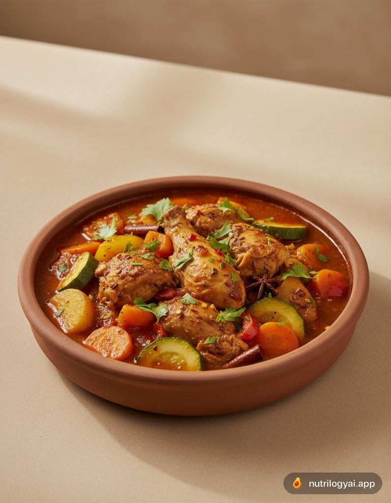 Saloona (Emiratischer Hühnchen-Gemüse-Eintopf)