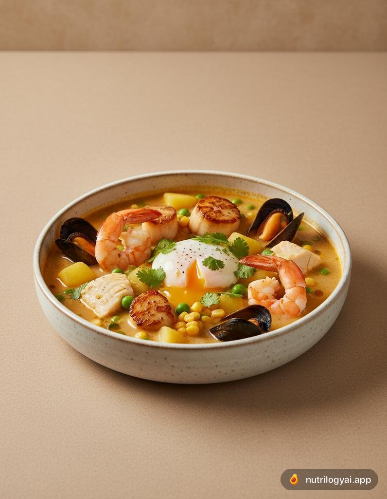 Chupe de Mariscos (Zuppa di frutti di mare)