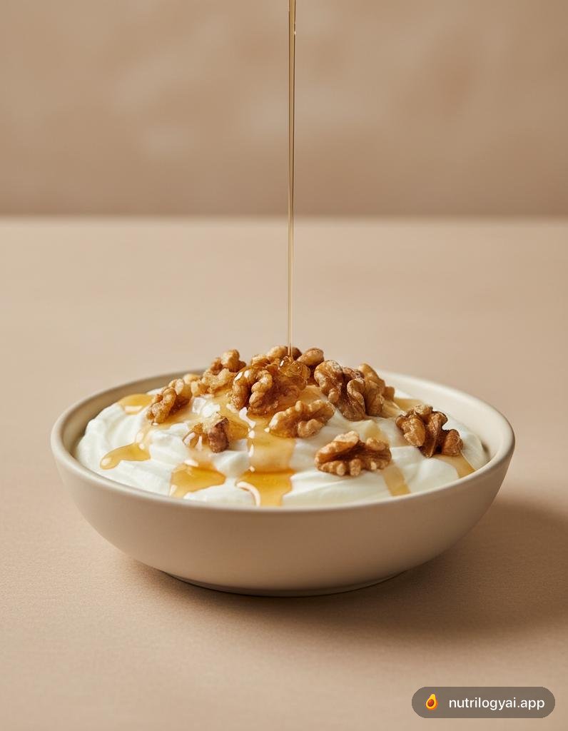 Griechischer Joghurt mit Walnüssen und Honig