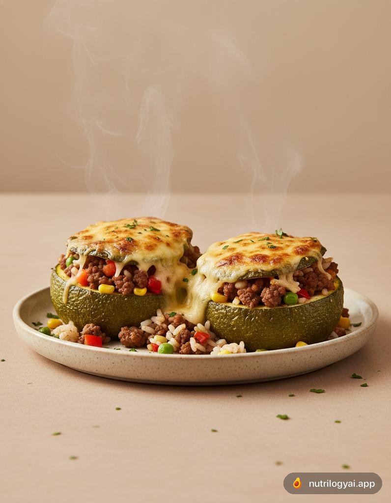 Courgettes rondes farcies (Zapallitos Rellenos)