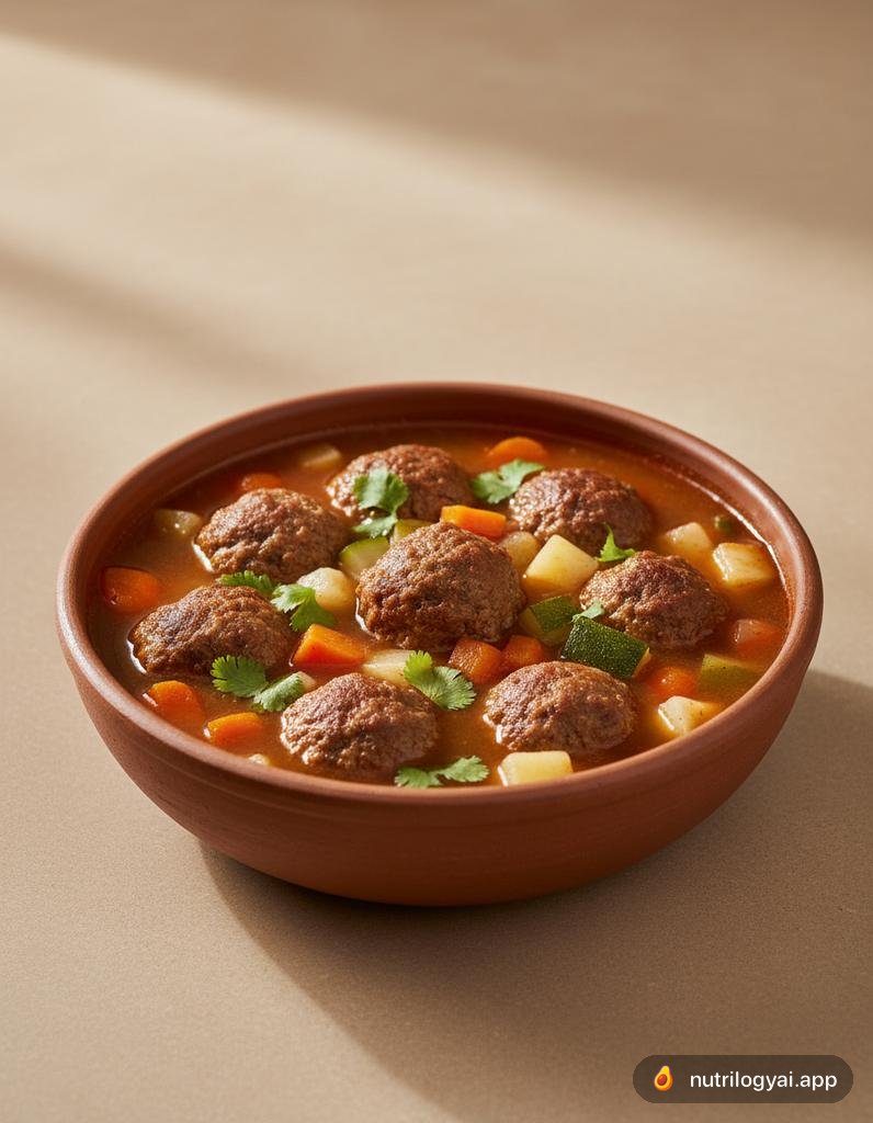 Zuppa di polpette