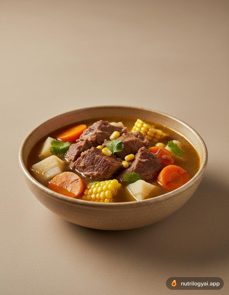 Hervido de Res (Zuppa di Manzo Venezuelana)