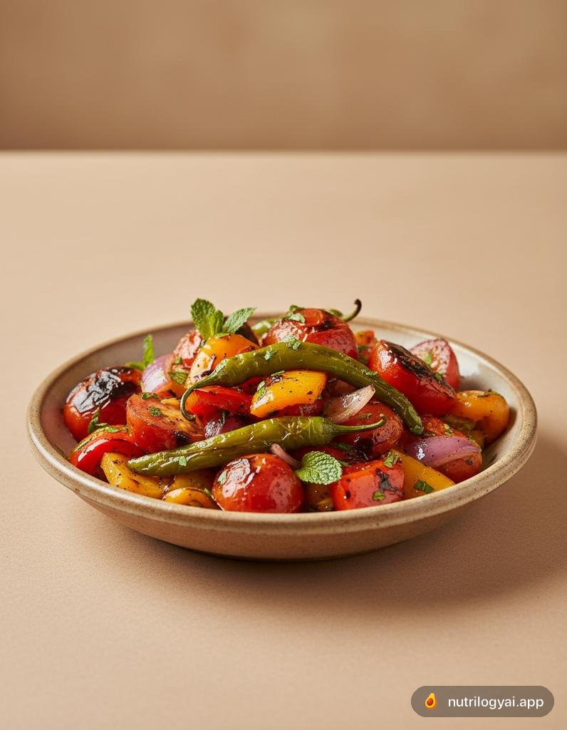 Salata Mashwiya (Tunisian Grilled Salad)