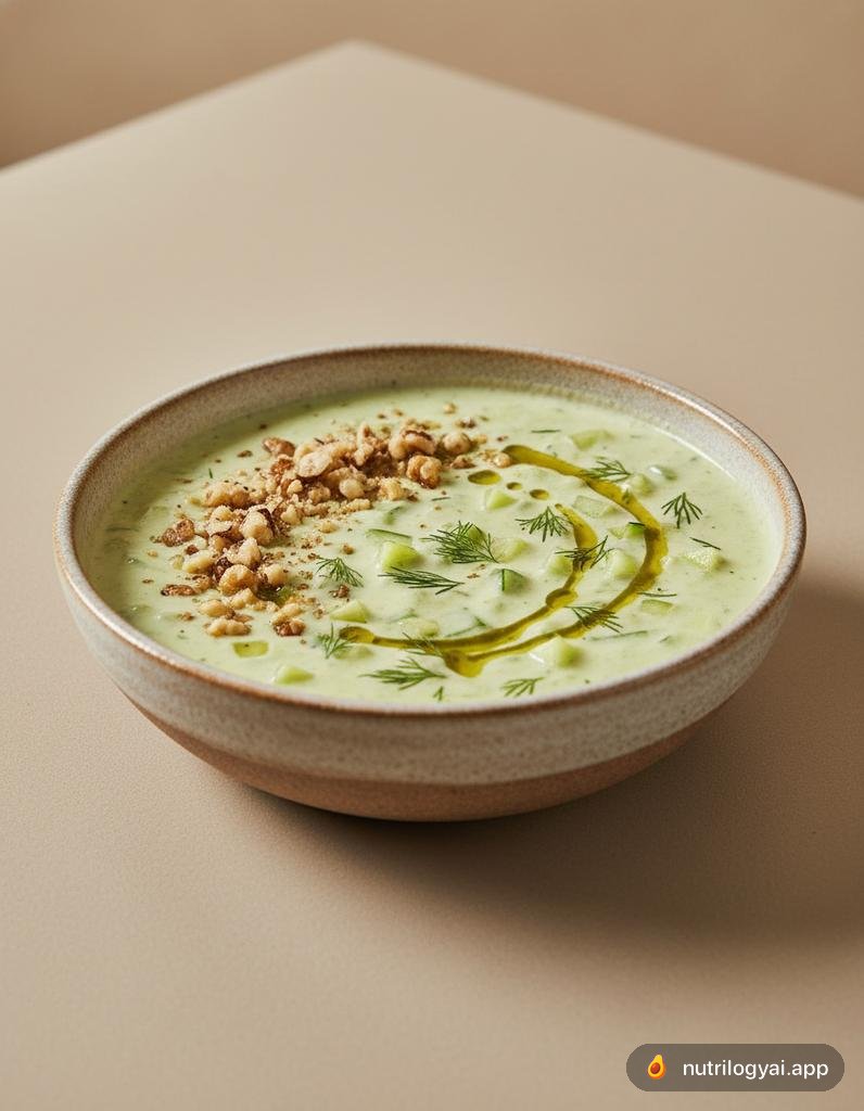 Zuppa di Yogurt e Cetrioli